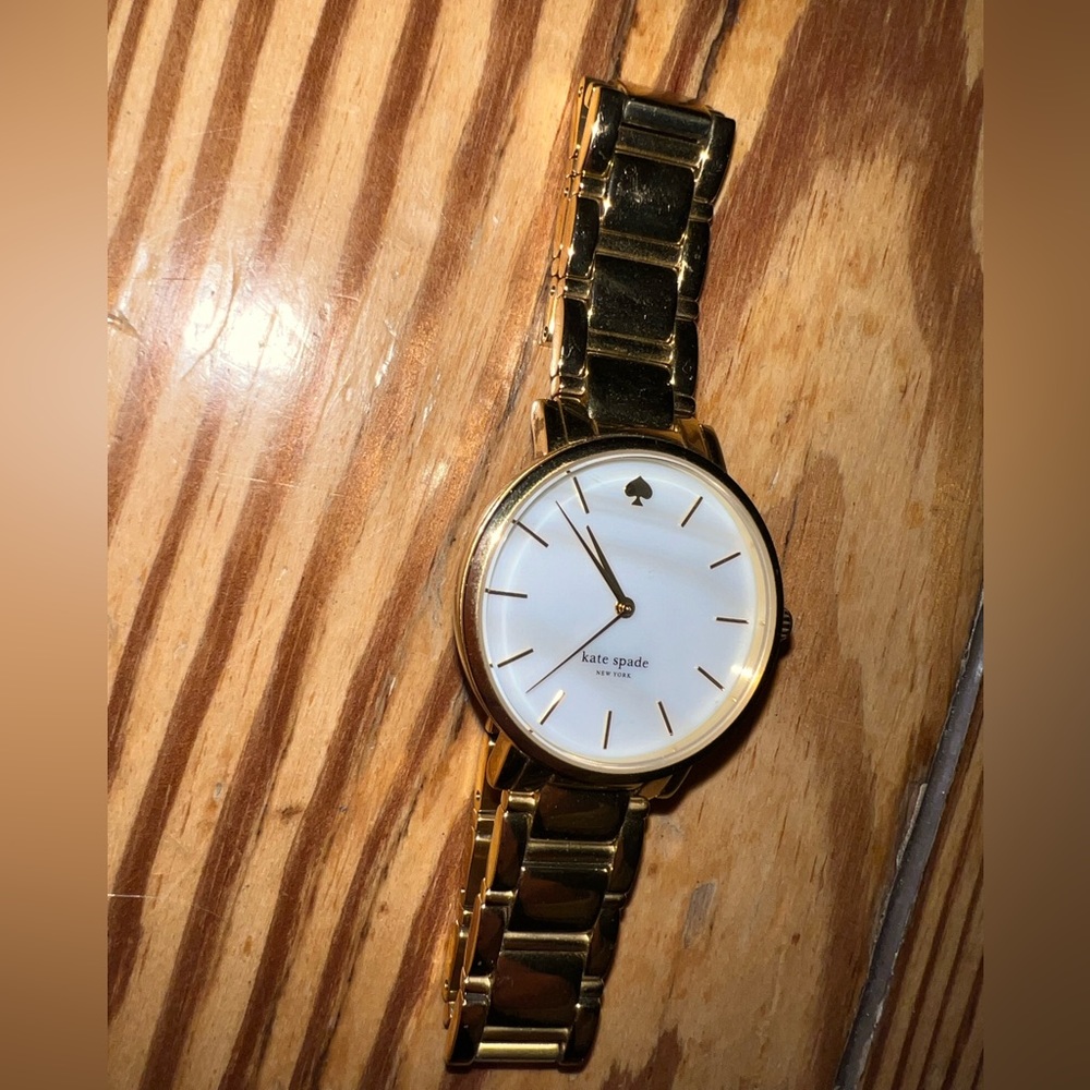 Gold Kate Spade Watch